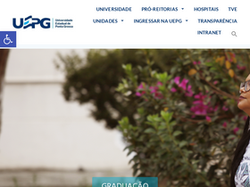 'www3.uepg.br' screenshot
