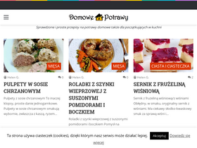 'domowe-potrawy.pl' screenshot