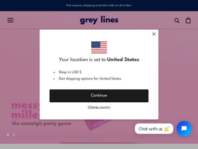 greylines.com.au homepage screenshot