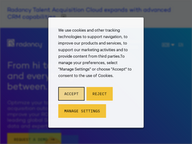 'radancy.com' screenshot