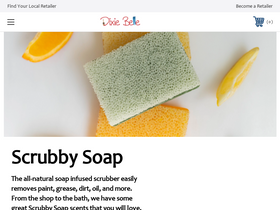 'dixiebellepaint.com' screenshot