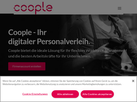 'coople.com' screenshot