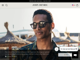 'johnhenric.com' screenshot