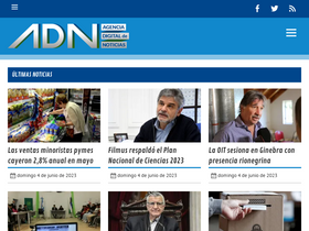 'adnrionegro.com.ar' screenshot