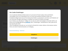 'adacreisen.de' screenshot