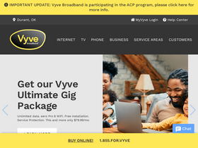'vyvebroadband.com' screenshot
