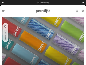 perctips.com homepage screenshot