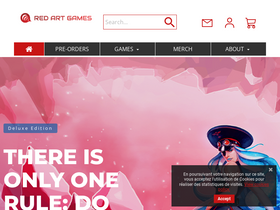 'redartgames.com' screenshot