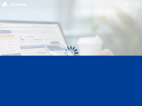 'bitwallet.com' screenshot