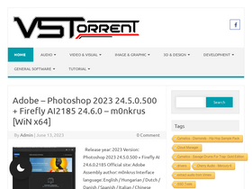 'vstorrent.org' screenshot