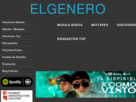 'elgenero.cl' screenshot