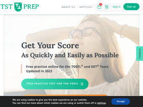 'tstprep.com' screenshot