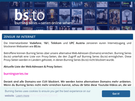 'burningseries.domains' screenshot