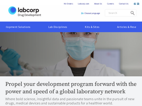 'covance.com' screenshot