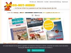 'spass-mit-hund.de' screenshot