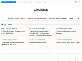 'graduan.co' screenshot