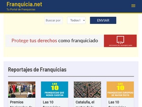 'franquicia.net' screenshot