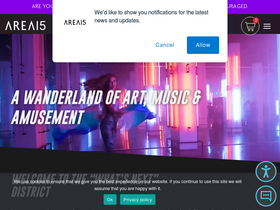 'area15.com' screenshot