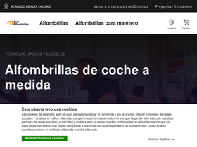 'soloalfombrillas.es' screenshot
