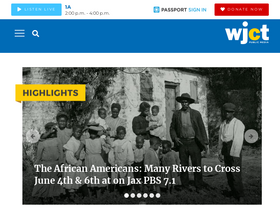 'wjct.org' screenshot