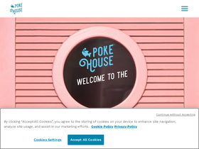 'poke-house.com' screenshot