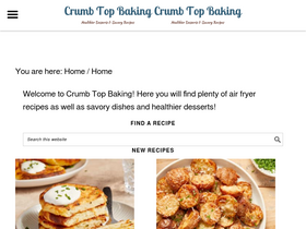 'crumbtopbaking.com' screenshot