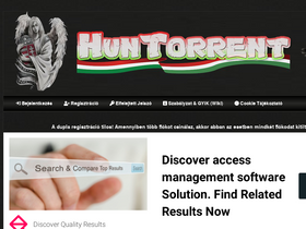 'huntorrent.org' screenshot
