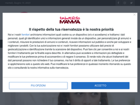 'universomamma.it' screenshot