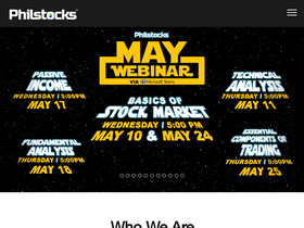 'philstocks.ph' screenshot