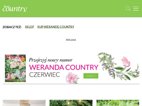 'werandacountry.pl' screenshot