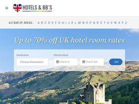 'hotels.uk.com' screenshot