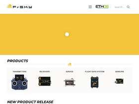 'frsky-rc.com' screenshot