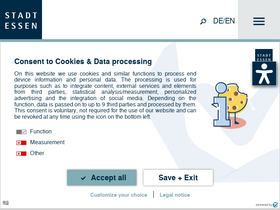 'emra2.essen.de' screenshot