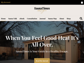 'saunatimes.com' screenshot