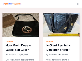 'style-hair-magazine.com' screenshot