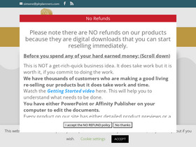 'plrplanners.com' screenshot