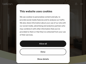 'bellicon.com' screenshot
