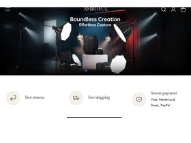 Ambitful website screenshot