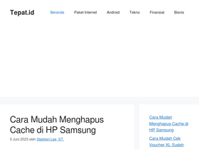 'tepat.id' screenshot