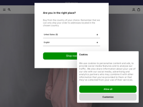 Flaneur homepage screenshot