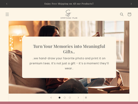 somethingyours.com homepage screenshot