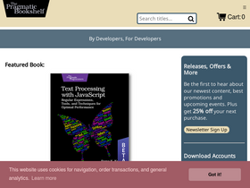 'pragprog.com' screenshot