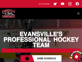 evansvillethunderbolts.com