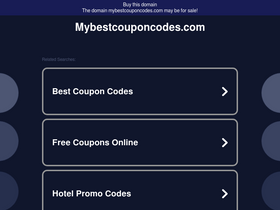 mybestcouponcodes.com