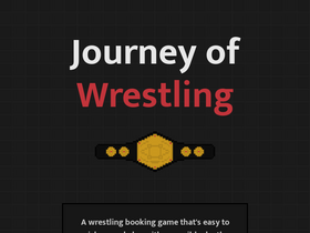 'journeyofwrestling.com' screenshot