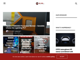 'thetechrevolutionist.com' screenshot