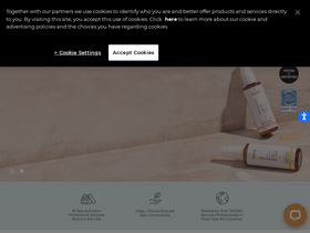 'imageskincare.com' screenshot