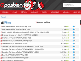 'cpasbien.tw' screenshot