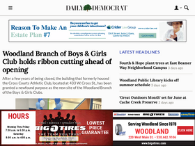 'dailydemocrat.com' screenshot