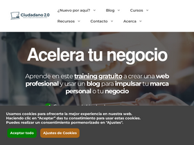 'ciudadano2cero.com' screenshot